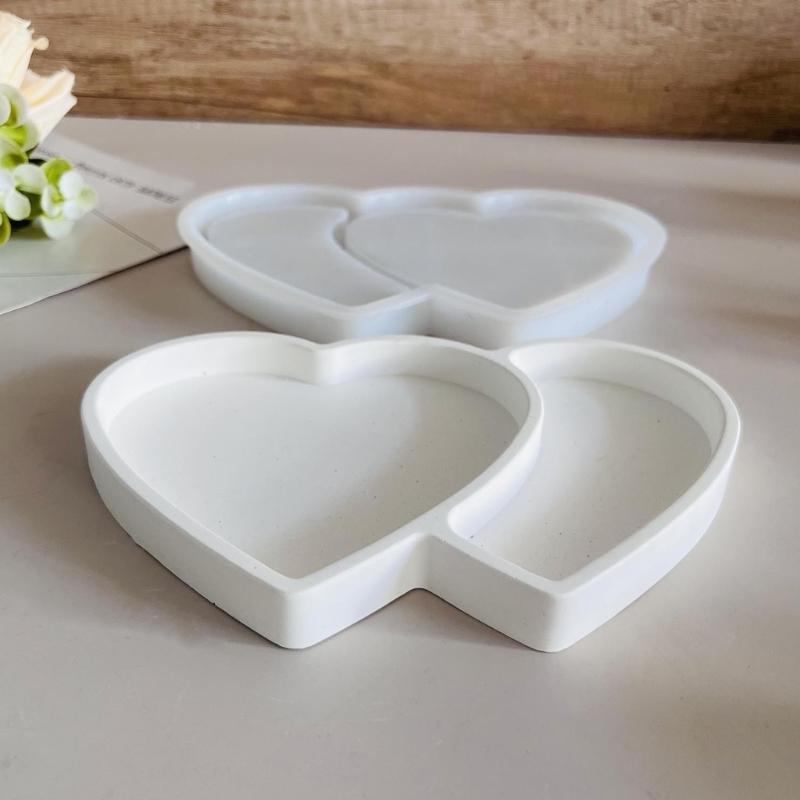 Jewelry Storage Epoxy Mould for Unique Heart Epoxy Resin Mould Perfect for Jewelry Maker Craft Gift