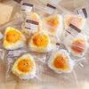 Egg Yolk Squishy Toy - Food-Safe Silicone Stress Ball, Kawaii Rice Ball Popping Fidget Sensory Toy For Anxiety & Focus