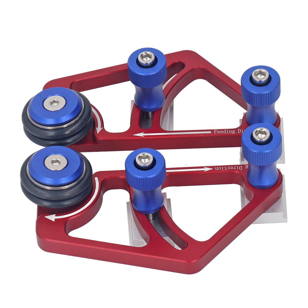 Woodworking Bearing Stock Feeder with Sliding Blocks Table Saw Feed  Roller Featherboard Feedin