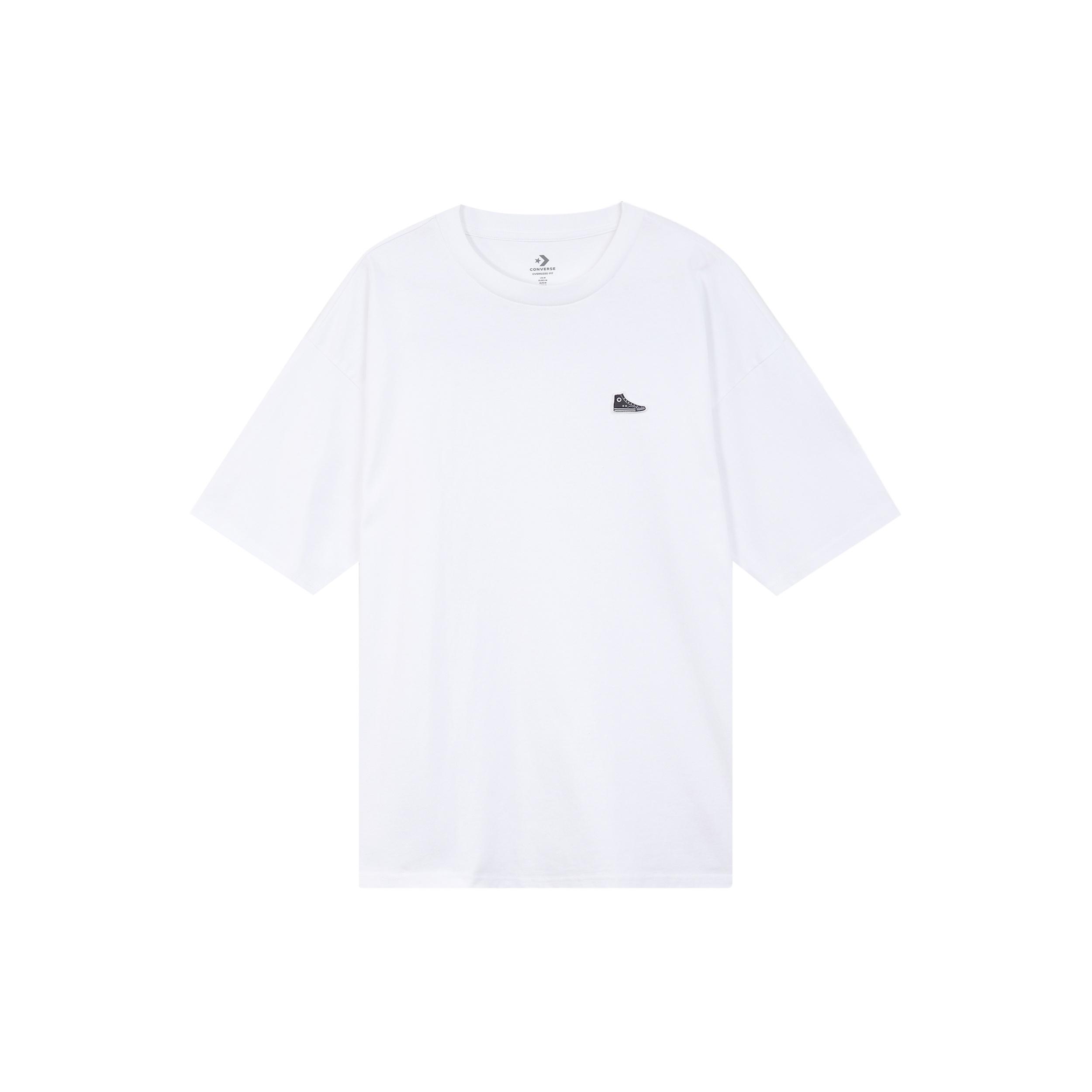 Men s Converse SS22 Classic Chuck Printing Short Sleeve White 10020931-A01 M