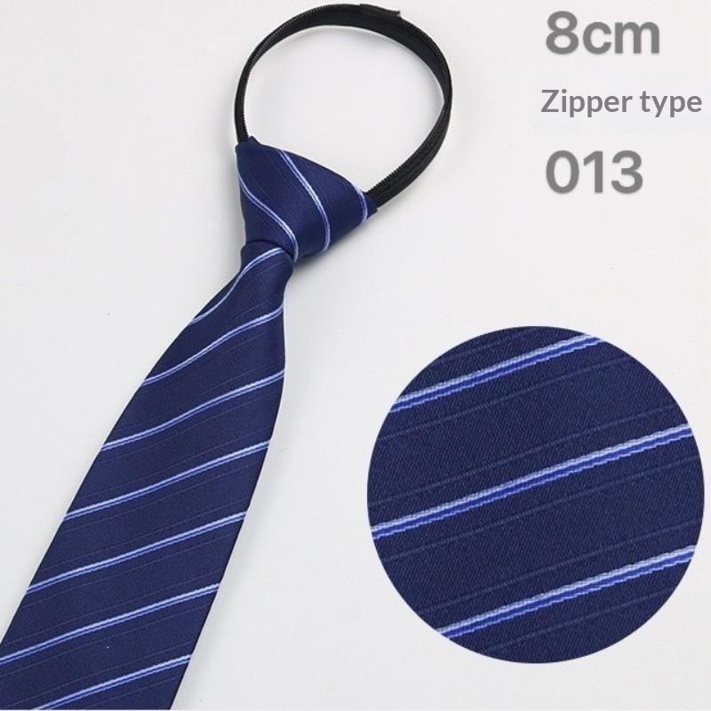 Cravatta a Righe da Uomo Formale Business Matrimonio Cravatta Liscia Resistente alle Pieghe Accessorio per Abito per Ufficio Quotidiano