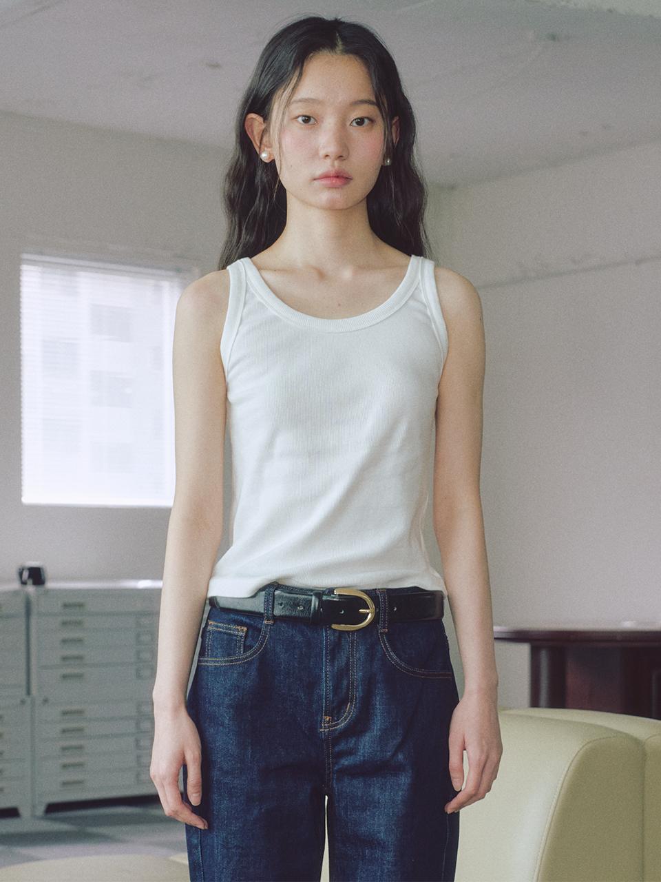 Row B Glow Sleeveless White White/Free