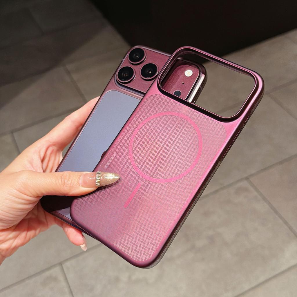 Applicable To iPhone18promax Symphony Magnetic Mobile Phone Case Skin Feeling Apple 17 Engraved Three-dimensional Line 16 Protective Case