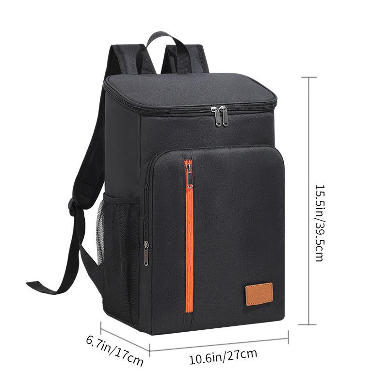 Cross-border Large Capacity Insulated Backpack with Portable Ice Packs for Camping
