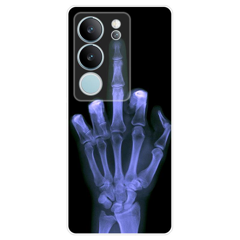 For Vivo V29 Casing TPU Painted Back Cover Vivo V29 Soft Silicone Case