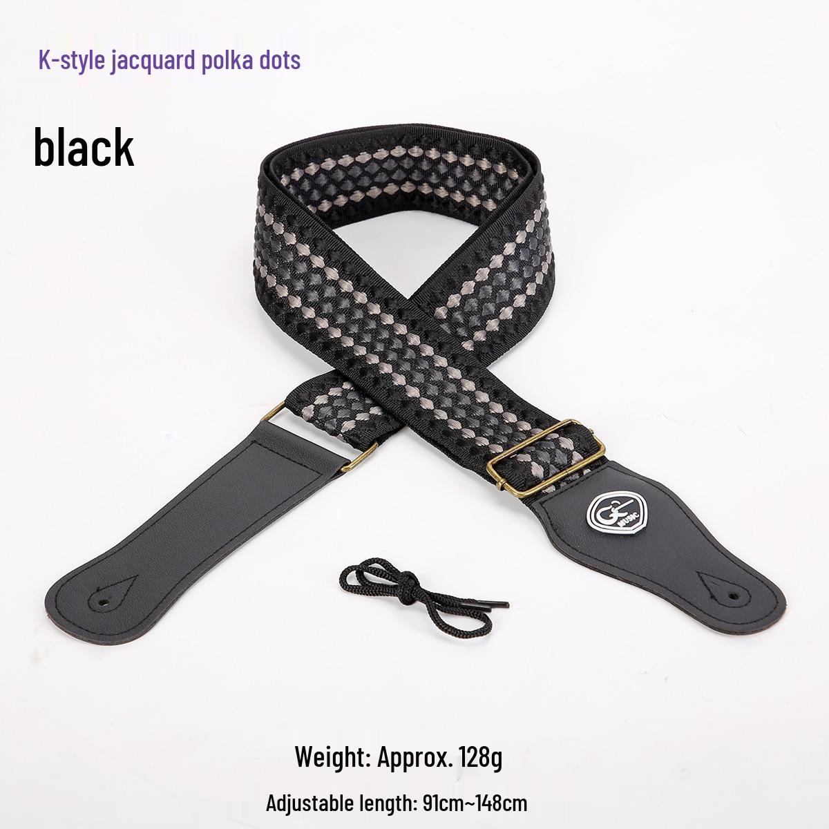 Folk Jacquard Classical Printed Electric Guitar Shoulder Strap