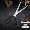 13.5 Inch Extended Shear Tailor Scissors Stainless Steel Barbecue Scissors Tailor Shears  Outdoor