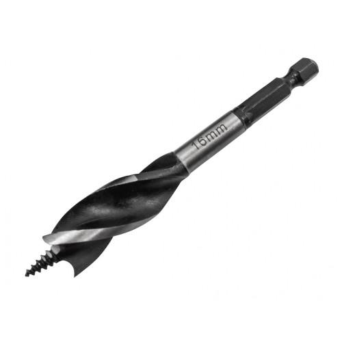 Faithfull Three-point Speed Auger Bit, Stubby