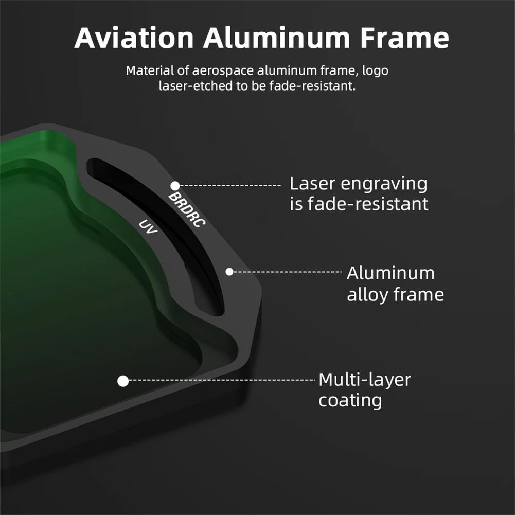 For DJI O4 Air Unit Pro Filter Lens Filter Set Multi Coated Optical Glass/Aluminum Alloy Frame UV CPL ND8/16/32/64 CPL Polarizer