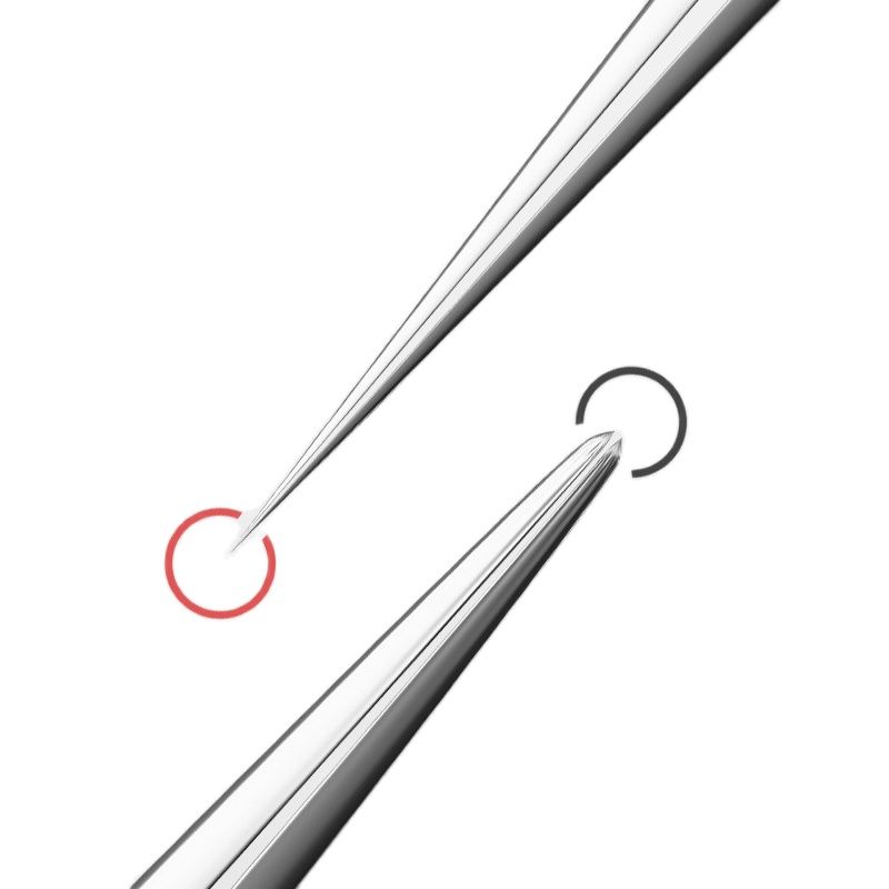 1PC Extra Fine No. 5 Cellular Acne Blackhead Tweezers - Facial Beauty Remove Acne Needle Tools for Skin Care