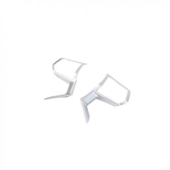 Silver Steering Wheel Decor Cover Trim For Mitsubishi Outlander   2024