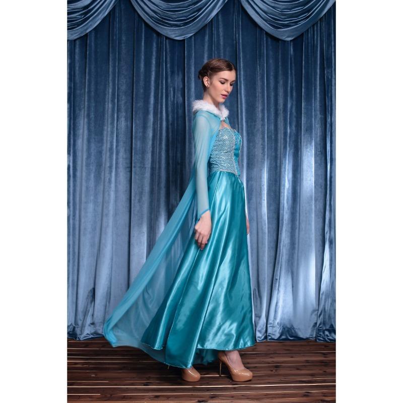 Ladies Halloween Costume Prom Snow White Dress Suit, Sexy Cosplay, Game Uniform