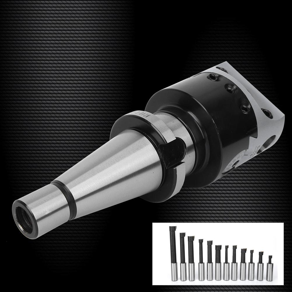 Boring Head Set High Quality 40CR CNC Milling Tools Kit Set F118 75mm DiameterNT40F11812PCS