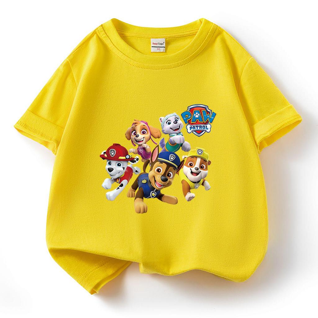 Unisex Pure Cotton Summer T-Shirts for Toddlers and Kids - 2026 Loose, Breathable, Short-Sleeve Tops