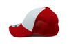 New Era 9FORTY Mesh Snapback Cap (White/Scarlet)