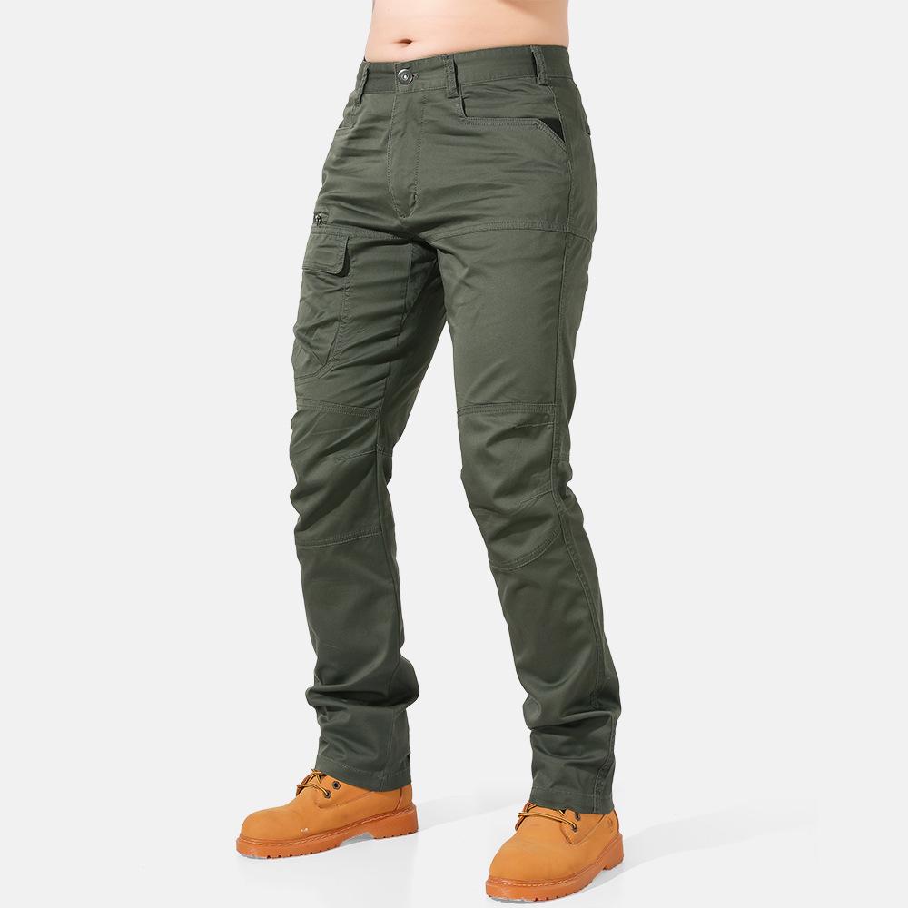 

Men s Outdoor Cotton Cargo Sweatpants with Multi-Pockets 44 чорний