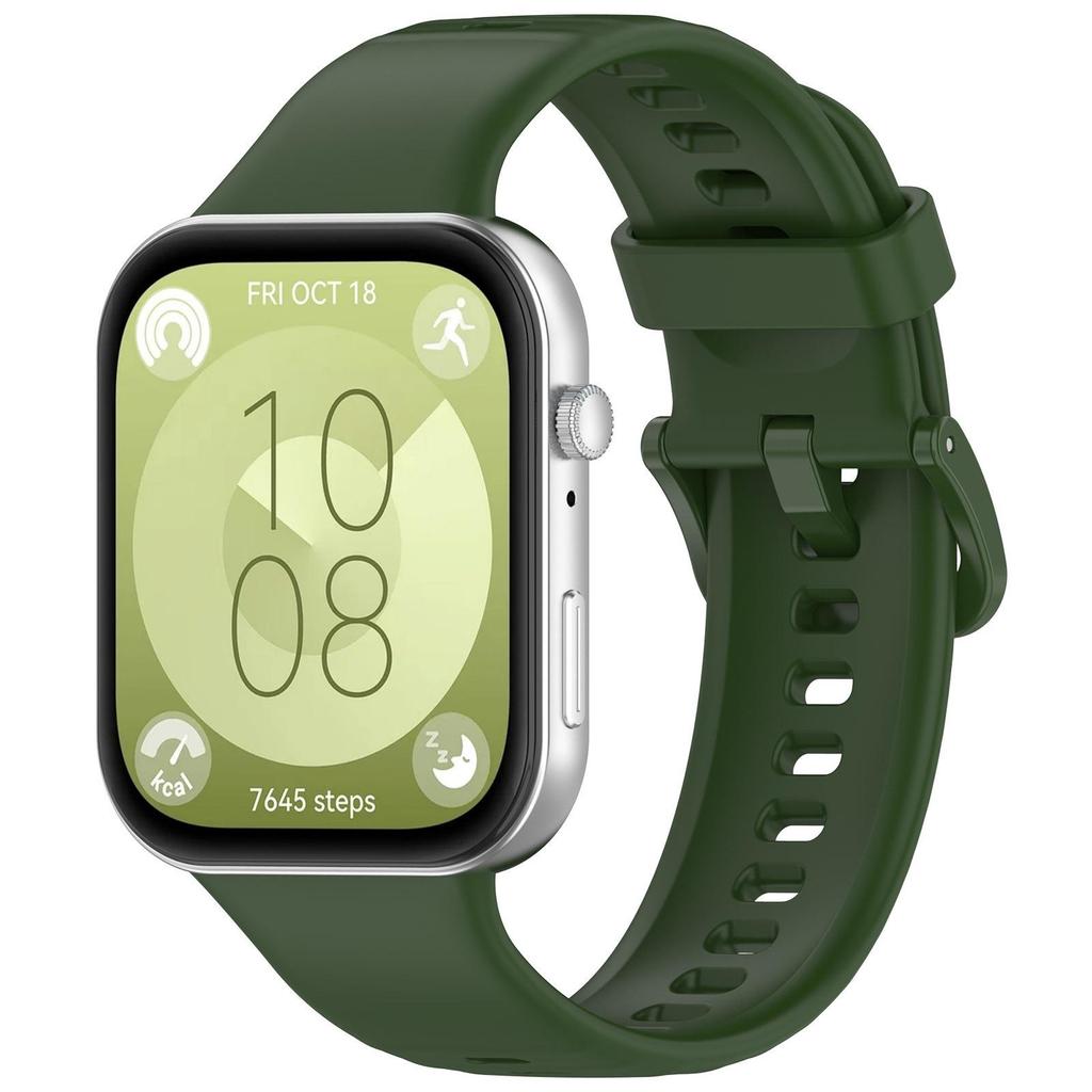 Silicone Band with Matching Buckle for Huawei Fit3 Watch