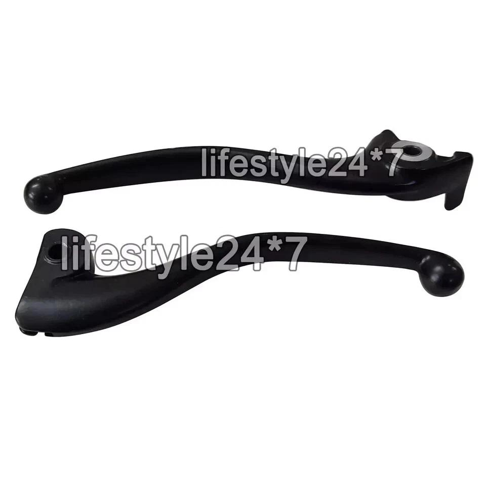 FIT FOR Royal Enfield Hunter 350 Clutch and Brake Lever Pair, Black