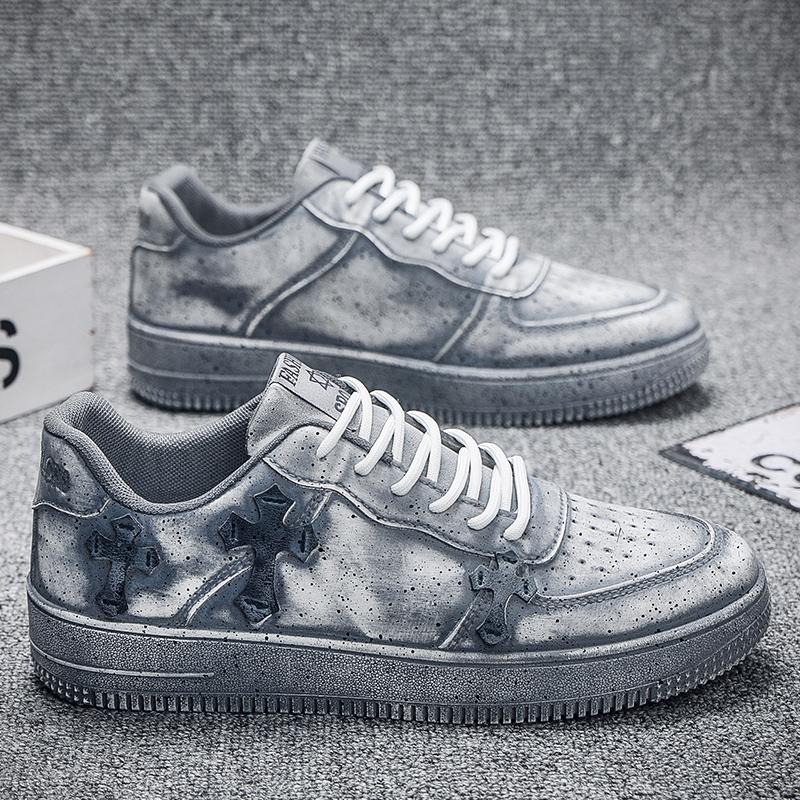 Fashion Elastic Laces Sneakers Casual All-match Footwear Round Toe Outdoor Comfortable Non-slip Water Proof Spring and Autumn  Main Push