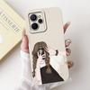 For Realme10 5G China RMX3663 Cover For Realme 10 5G Case Silicone Luxury Fashion Flowers Kawaii Cute Cat Shockproof Phone Case