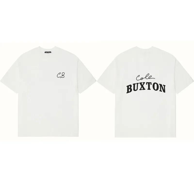 Summer Fashion Heavyweight Retro Men's English Letters 100% Cotton Printed Round Neck High-quality Casual Fitness Street T-shirt