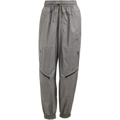 SS25 Stella Mc Fashion Άνετο Ευέλικτο Μεσοκάβαλο Πλεκτό Αθλητικό Παντελόνι Γυναικείο Παντελόνι Γκρι JJ0093