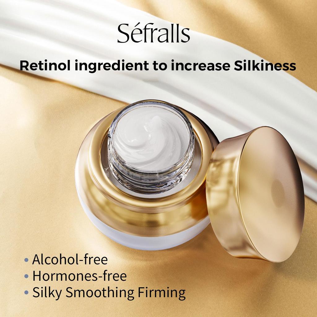 Séfralls Straffende Feuchtigkeitscreme Nachtcreme 20g Kollagen peptid gesichts feuchtigkeitsspendende und straffende gesichtscreme hautpflege produkte,