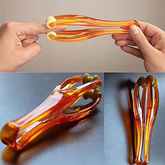 Massager Effective Stress Relief Handheld Arthritis Tools Hand Roller for Working