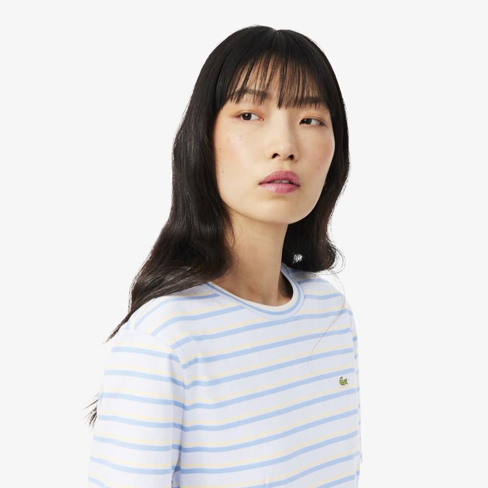 [lacoste] Women's Multi-Stripe T-Shirt Dress EF0263-56G4BI