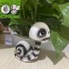 Cute Cartoon Skull Snail Sculpture Halloween Decoration Made Of Durable Resin Material