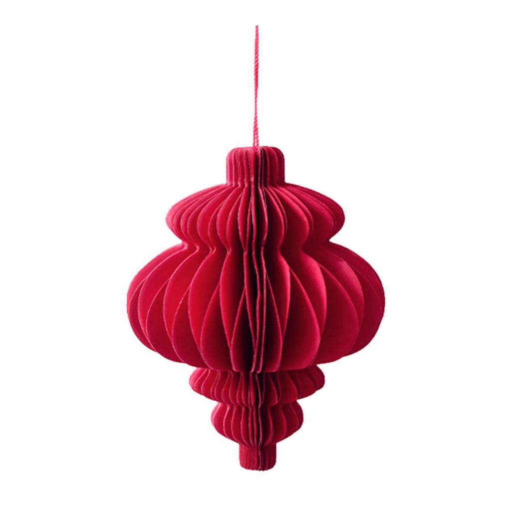 New Year Honeycomb Pendant Reusable Decorative Christmas Honeycomb Ornament for Outside Indoor Festive Porch Celebration