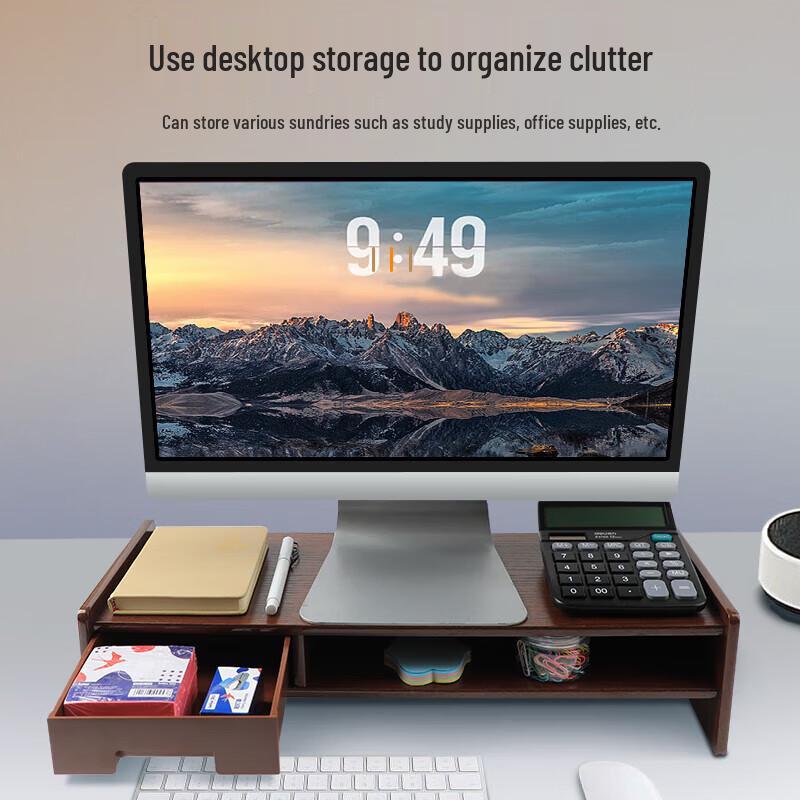 Befon Ergonomic Monitor Riser & Desk Organizer
