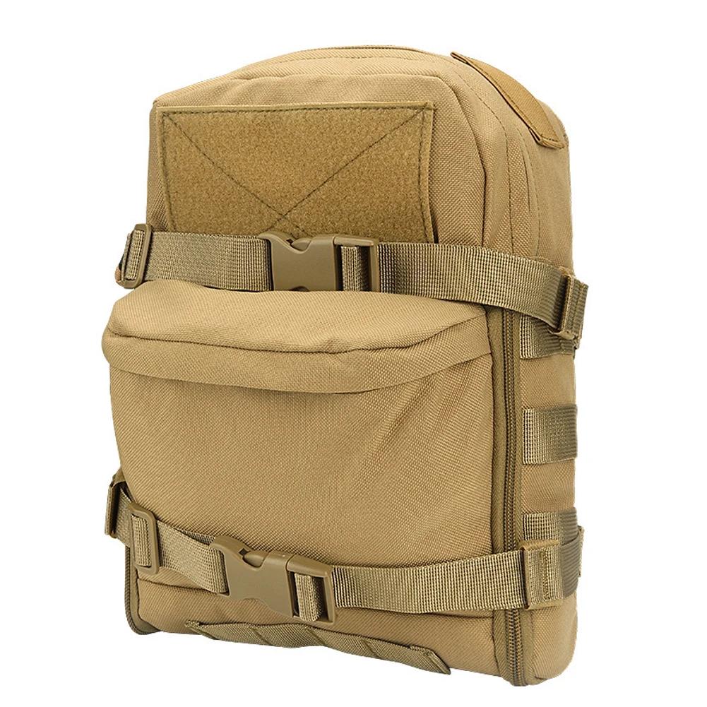 Mini Hydration Bag Outdoor Tactical Backpack Water Bladder Carrier Zipper Pouch Outdoor Hunting Bag 1000D Nylon Outdoor Sports