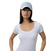 Calvin Klein Jeans classic trendy embossed letters pure cotton cotton baseball cap men and women same style couple model denim light blue 4D5166G-LHL