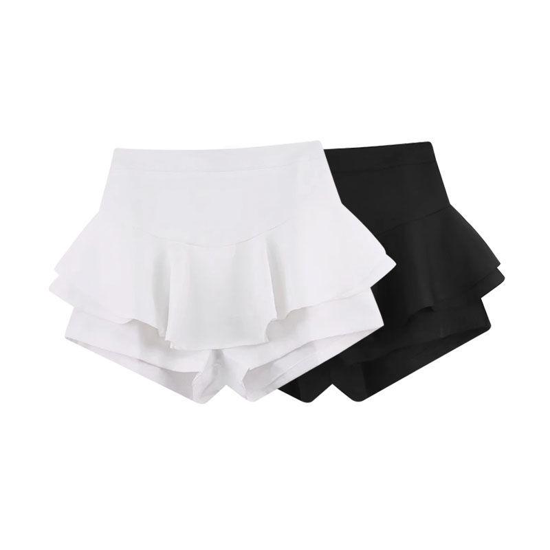 New Pure Desire High-Waisted A-Line Puff Skirt Pants - Summer Midi Skirt