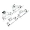 MJX 1/12 H12Y H12Y+ RC Metal upgrade for remote control car front and rear shock brackets spare parts