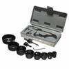 16Pcs Fast Cutting Hole Saw Set 19-127mm Drill Bit Kit for Wood Gypsum Board PVC Plastic Drywall Drilling