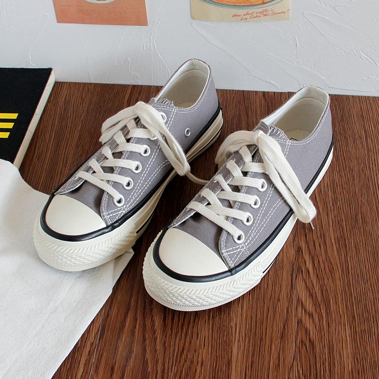 Damen-Segeltuchschuhe, lässig, niedlich, Sneakers, niedrig geschnitten, zum Schnüren, modisch, bequem zum Gehen