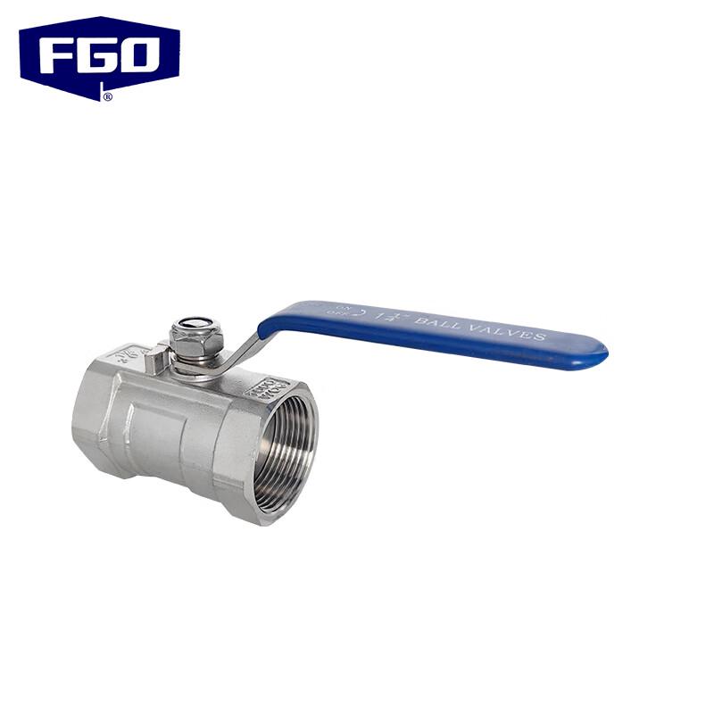 FGO 304 Stainless Steel Manual One-Piece Ball Valve