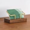 Business Card Holder Organizer Office Desk Display Stand Memo Counter Accessories Tabletop Shelf Home Wooden Card Holder Storage