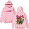 Gorillaz Hoodie Men Women Hip Hop Fashion Oversized Fleece Hoodies Men's Gothic Rock Alternative Hooded Sweatshirt