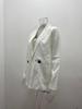 2026 European/American Fashion Solid Color Long Sleeve Jacket - Spring/Autumn Suit