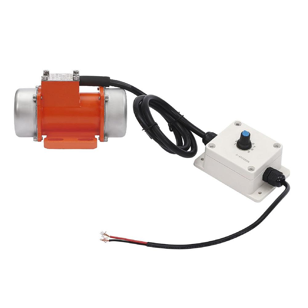DC24V 50W Vibration Motor With Speed Controller 9 Speeds Vibrating Motor 4000rpm High-selling Tool Accessories