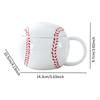 Ceramic Coffee Mug Baseball Birthday Gifts Funny Soccer Espresso Cup for Bakery Home Living
