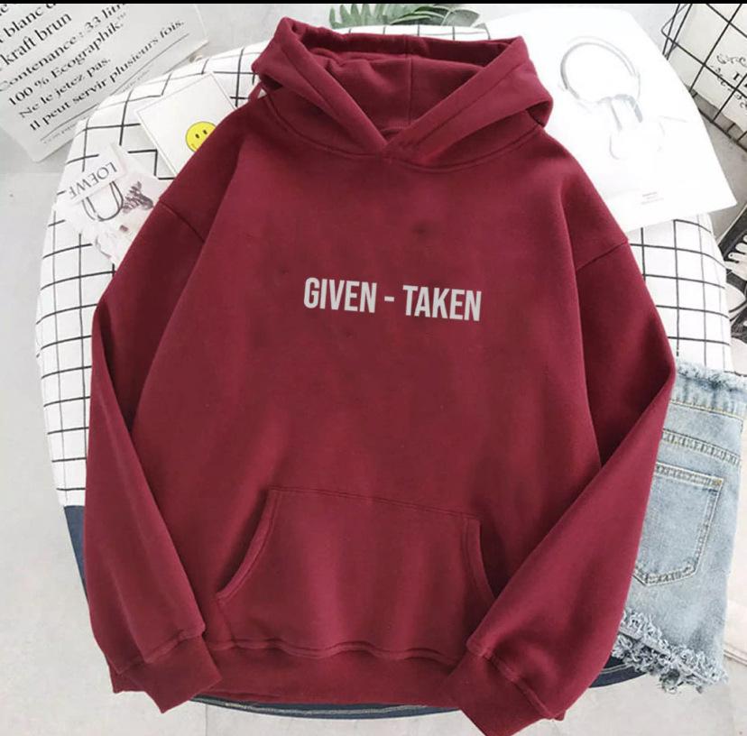 European and American Trendy Fashion Fleece Printed Hoodie Sweatshirt Unisex Autumn Winter Couple Loose Comfortable Sports Shirt