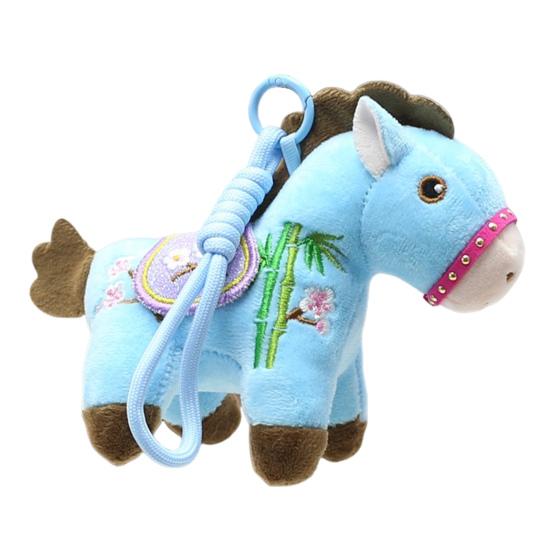 Horse Doll Plush Toy Auspicious Blessings Good Luck in Year of The Horse National Style Plush Doll Hanging Decoration