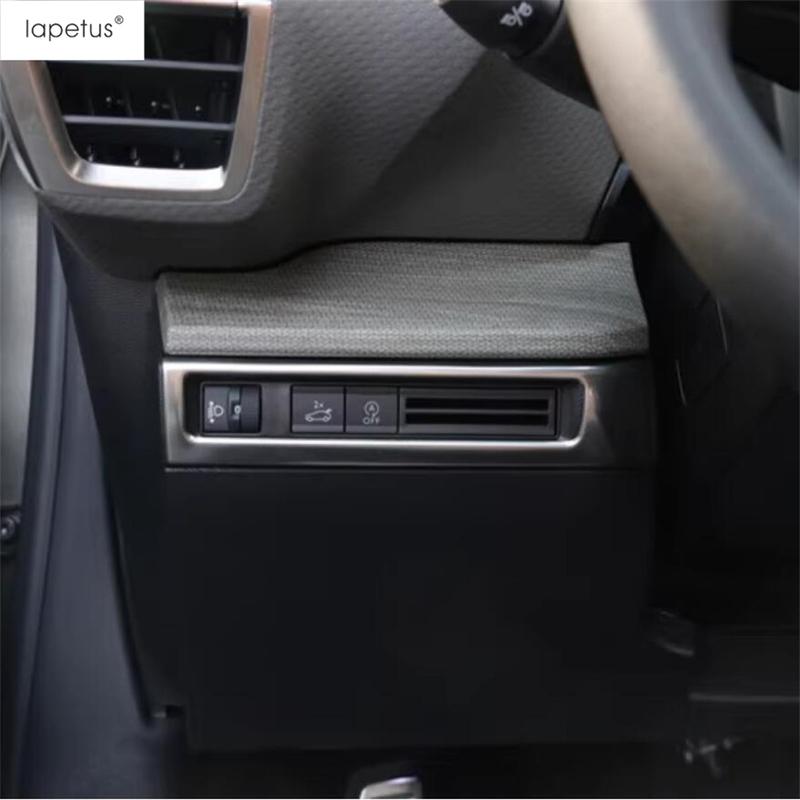 Car Armrest Box Conditioning AC Vent Outlet / Head Lamp / Seat Floor Air Dust Cover Trim Accessories For Citroen C5X 2021 - 2025