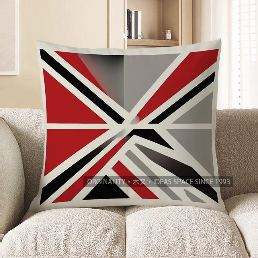 

Home Decor Modern Striped Pattern Decorative Throw Pillow Pattern Cushion Cover Suitable for Sofa Bedroom Car Pillow Cover 40x40cm