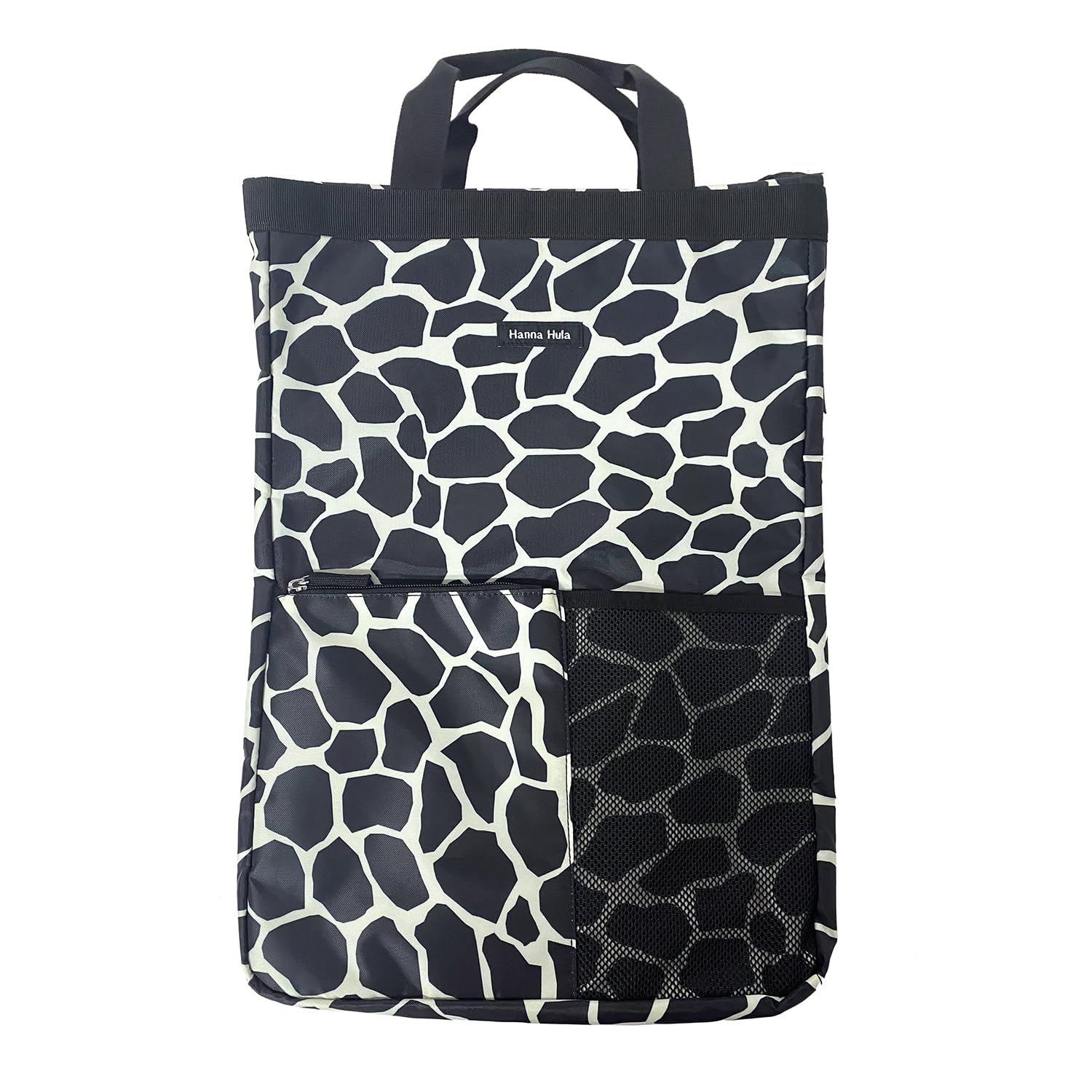 Hanna Hula Square BackpackGiraffe Black