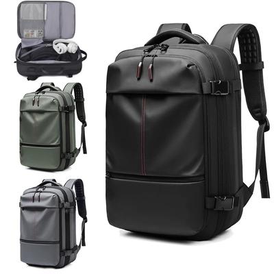 Travel Men 17 Inch Laptop Backpack Business Large Capacity School Backpack Expand Outdoor Backpack